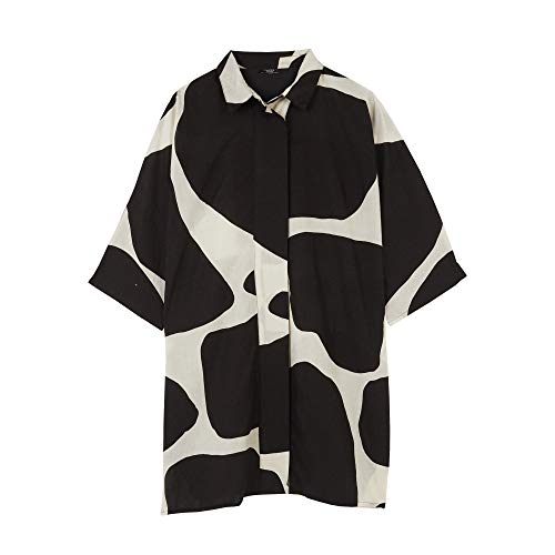 parfois-vestido-oversize-estampado-de-lino-para-mujer image 3