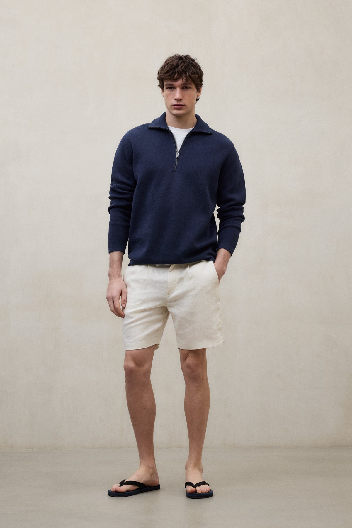 jersey-penti-de-ecoalf-para-hombre-en-azul-marino-55-algod-n-org-nico-fit-regula image 1