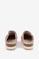abbacino-zueco-de-ante-beige-con-plataforma-y-hebilla image 3