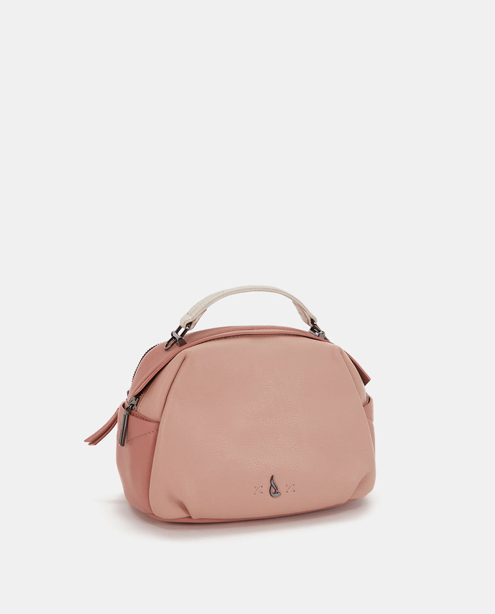 abbacino-bandolera-en-piel-premium-rosa-bicolor image 2