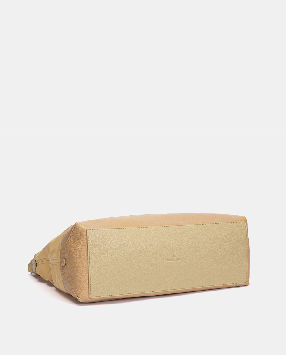 abbacino-bolso-hombro-bicolor-amarillo-reciclado image 4