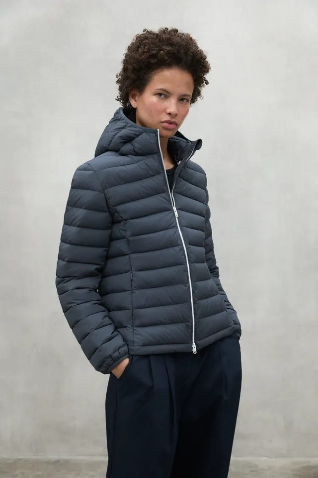 ecoalf-chaqueta-atlantic-gris-oscuro-de-mujer image 1