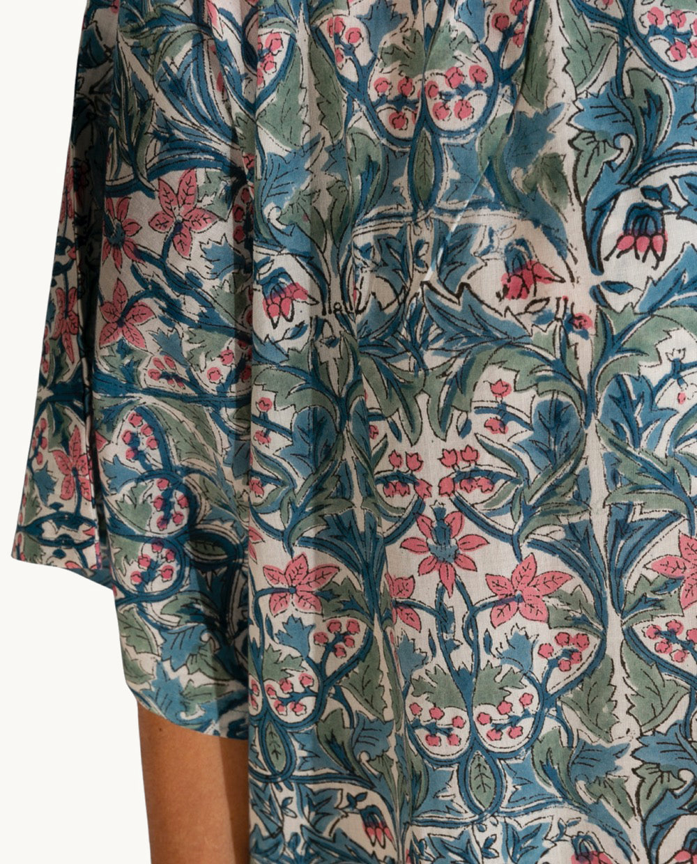 caft-n-kbas-de-algod-n-talla-nica-color-azul image 3