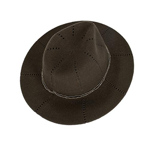parfois-sombrero-de-punto-talla-nica-caqui-para-mujer image 6