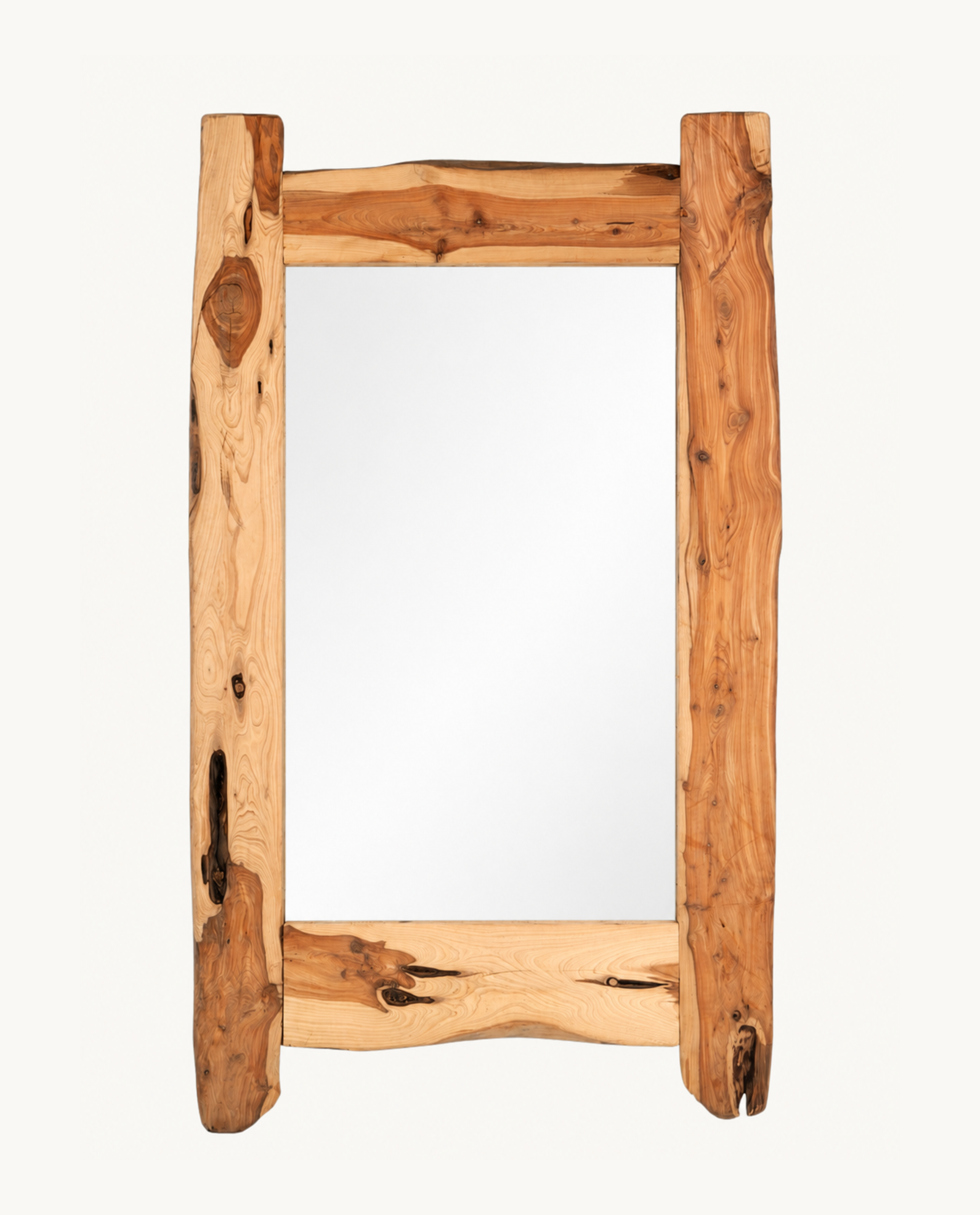 kbas-espejo-r-stico-de-madera-rectangular-solo-pen-nsula image 2