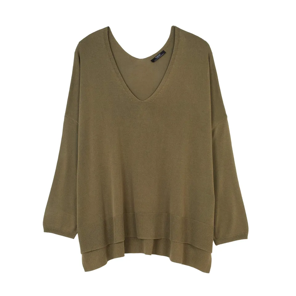 parfois-jersey-de-punto-cuello-pico-para-mujer image 1