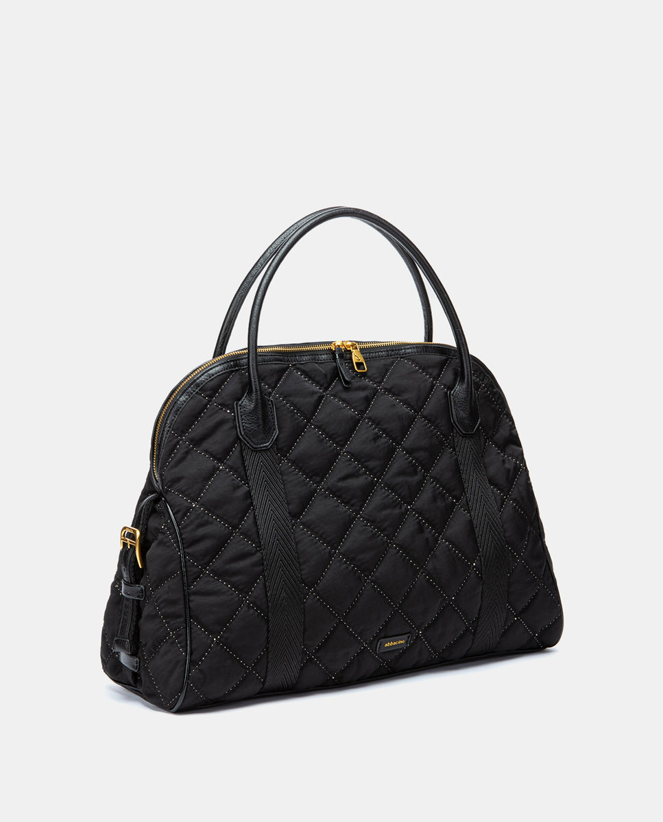 abbacino-bolso-mano-acolchado-negro-reciclado-padded image 2