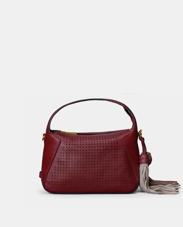 bolso-de-mano-abbacino-lua-en-piel-troquelada-burdeos image 1
