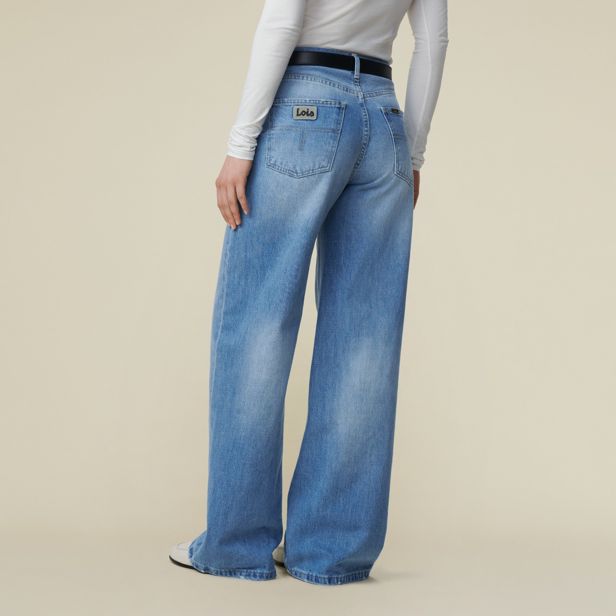 lois-skater-loose-vaqueros-de-mujer-60-algod-n-40-reciclado-stone image 3