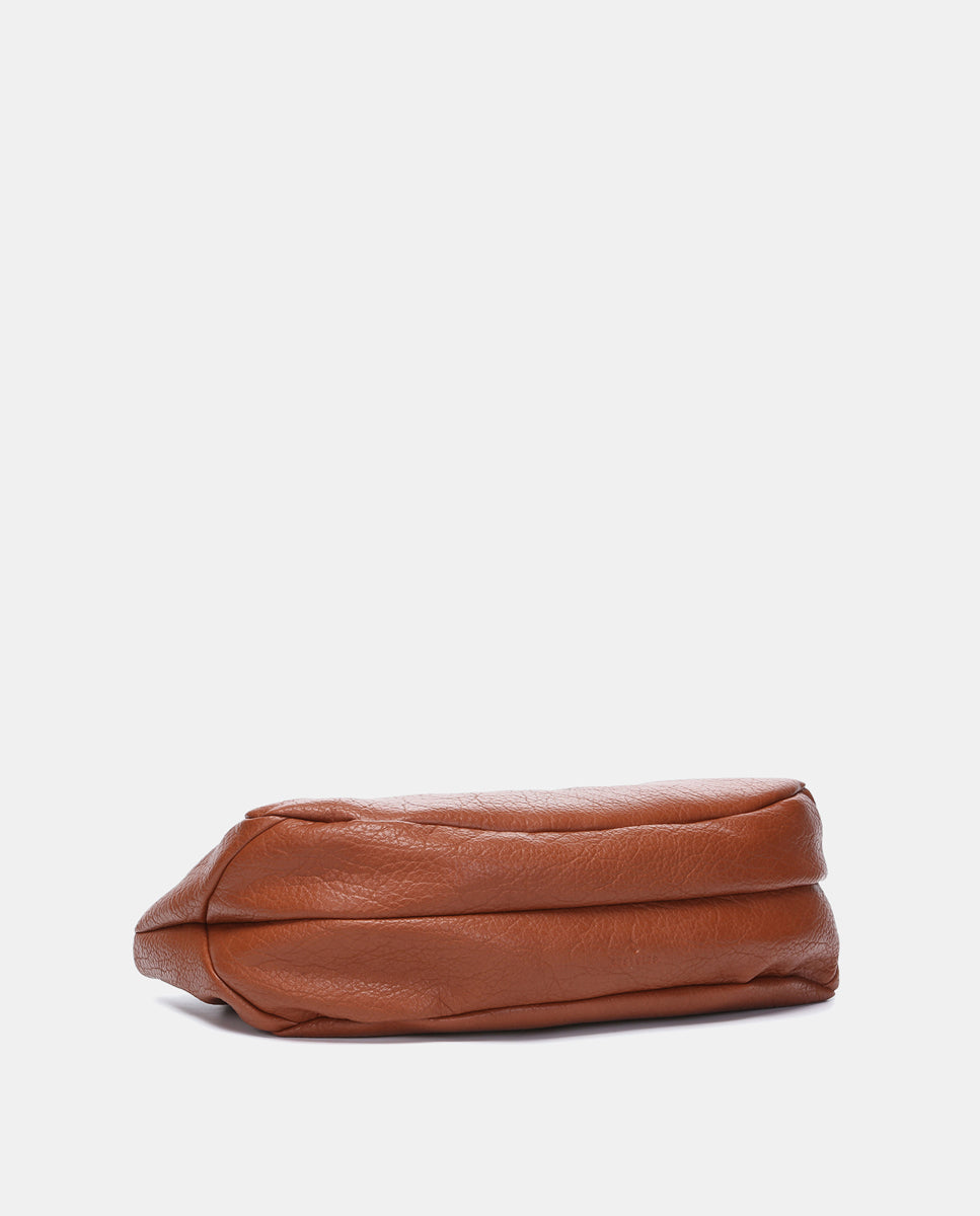 abbacino-bolso-de-mano-cognac-materiales-reciclados image 4