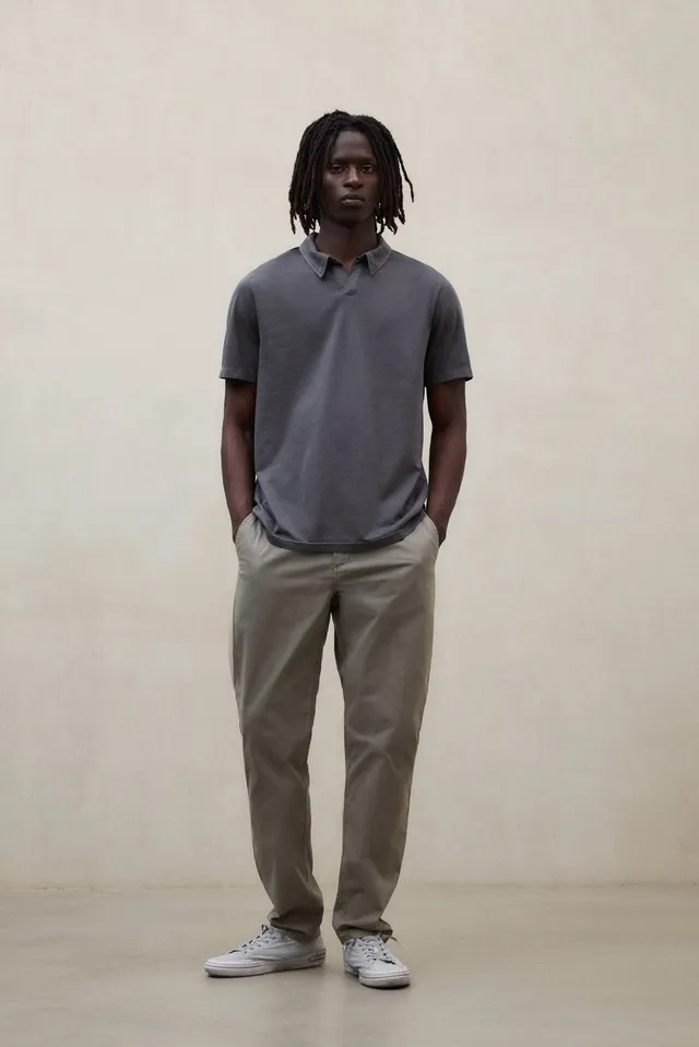 ecoalf-polo-enzo-gris-oscuro-polo-de-algod-n-reciclado-para-hombre image 1