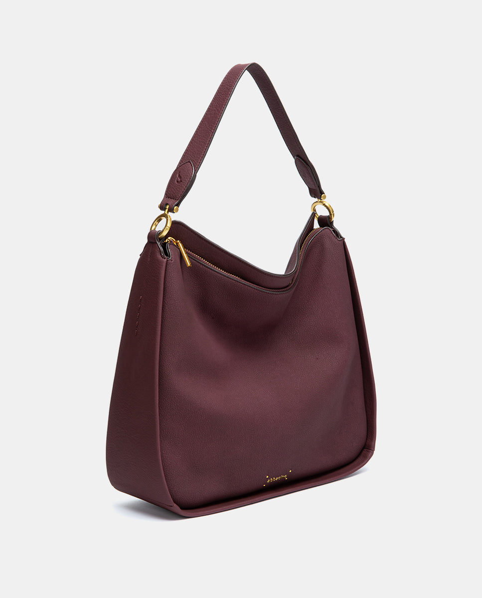 bolso-de-hombro-abbacino-materiales-reciclados-burdeos image 3