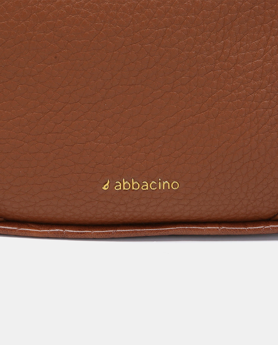 bandolera-abbacino-materiales-reciclados-cognac-cruzada image 7