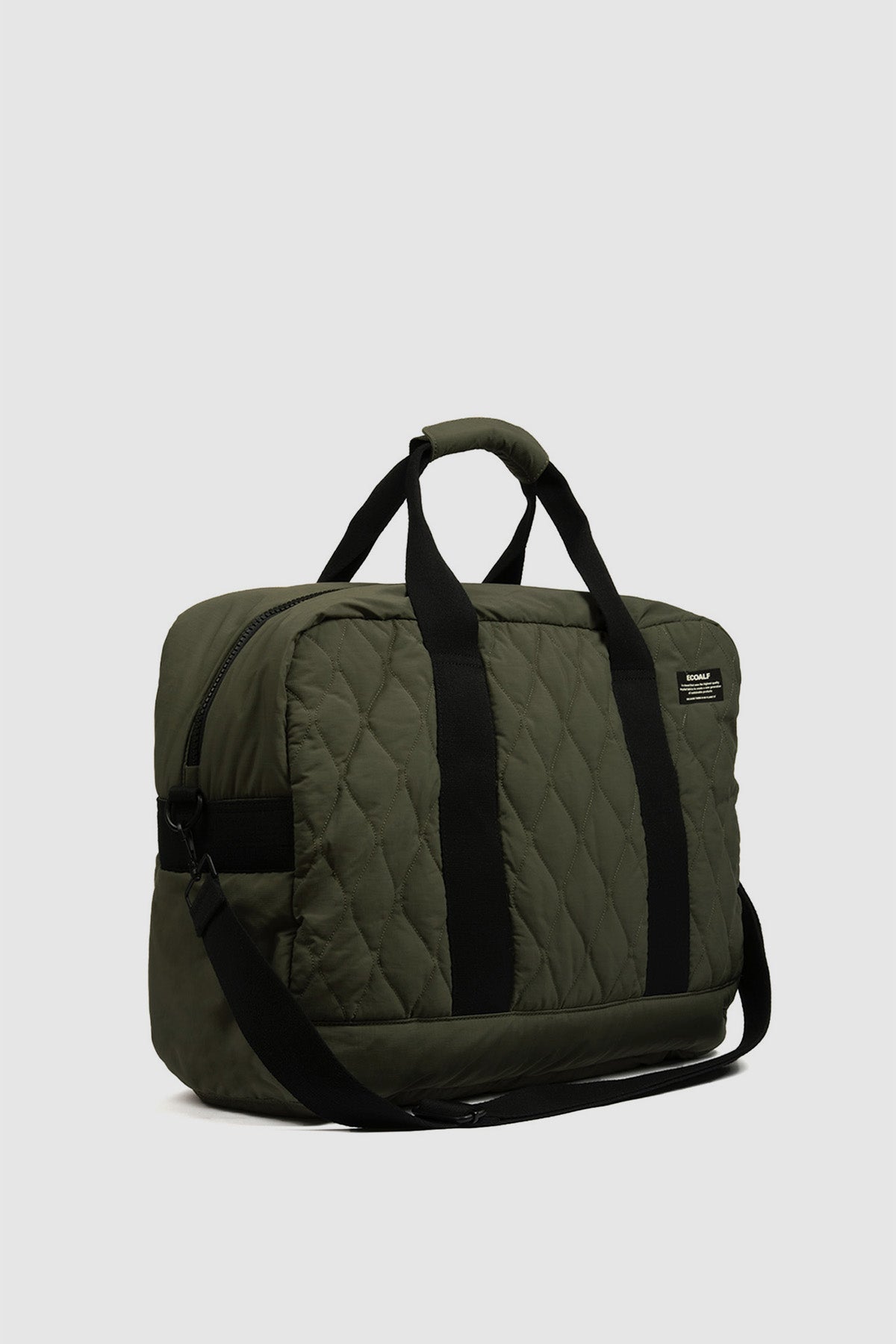bolsa-duffle-flock-de-ecoalf-en-verde-oscuro-poli-ster-reciclado image 2