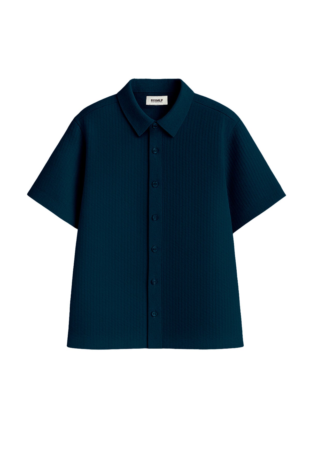 ecoalf-camisa-melania-de-seersucker-azul-marino-para-mujer-70-algod-n-org-nico-f image 6