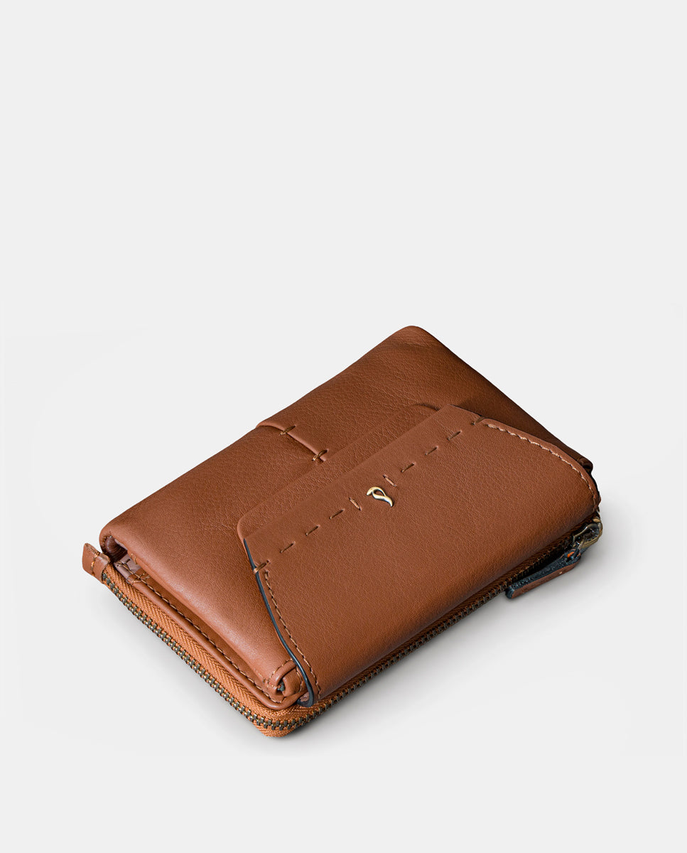 abbacino-cartera-mediana-piel-cognac-mujer image 5