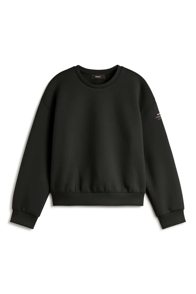 sudadera-ecoalf-ambolo-negra-sudadera-oversize-de-poli-ster-reciclado image 1
