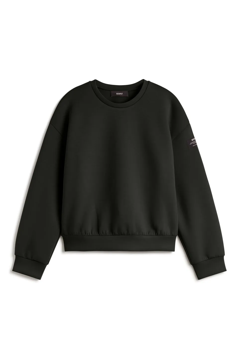 sudadera-ecoalf-ambolo-negra-sudadera-oversize-de-poli-ster-reciclado image 1