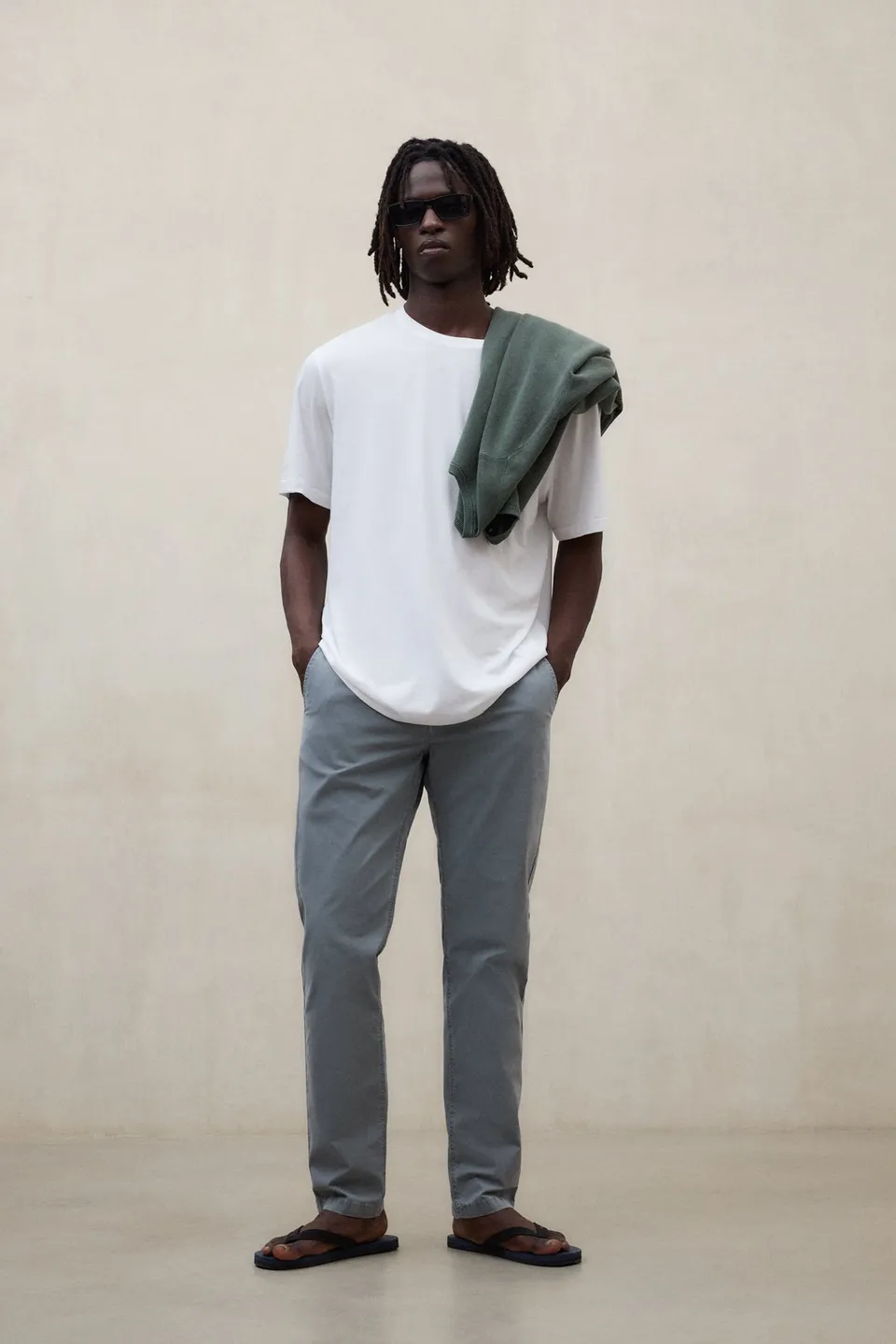 pantalones-ethiwin-de-ecoalf-para-hombre-en-azul-claro-algod-n-regenerativo image 1