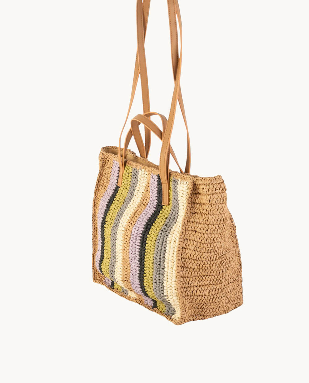 kbas-tote-de-fibra-natural-con-cremallera-color-tostado image 3