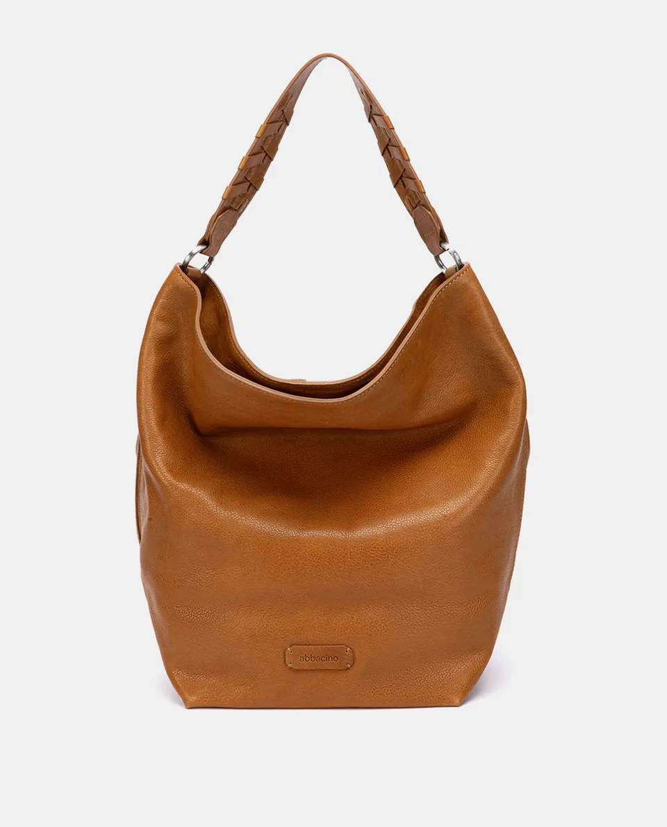 abbacino-bolso-de-hombro-hobo-piel-cognac-natural image 1