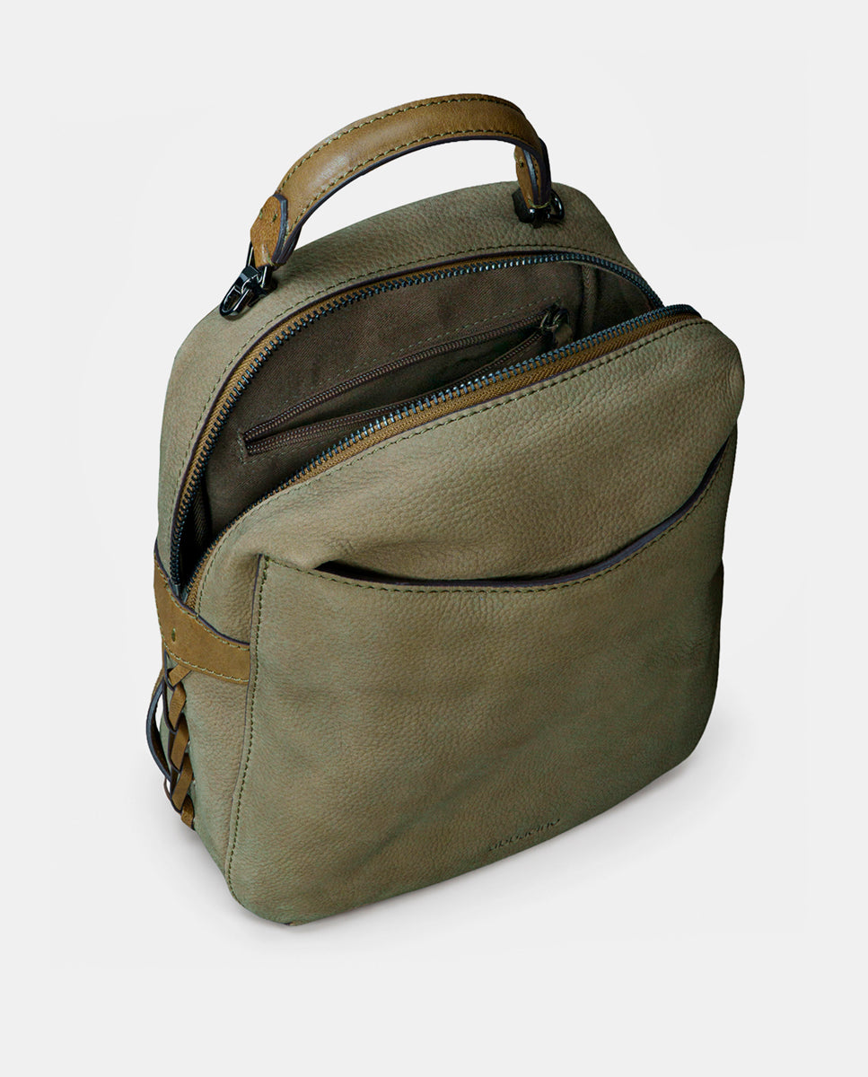 abbacino-mochila-nobuck-verde-mujer-antirrobo image 5