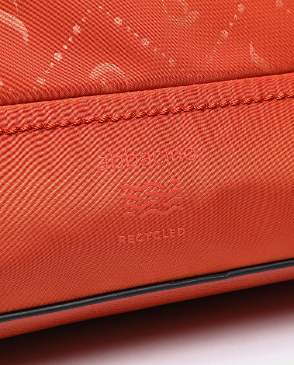 bolso-shopper-abbacino-naranja-en-materiales-reciclados-jacquard image 8