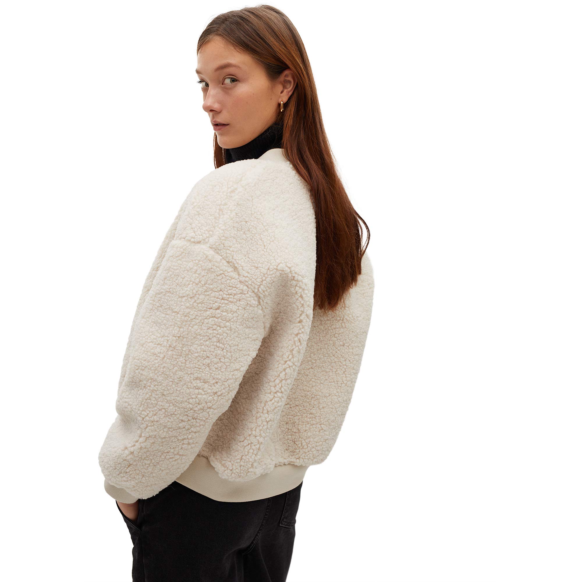 parfois-chaqueta-bomber-de-borreguillo-mujer image 6
