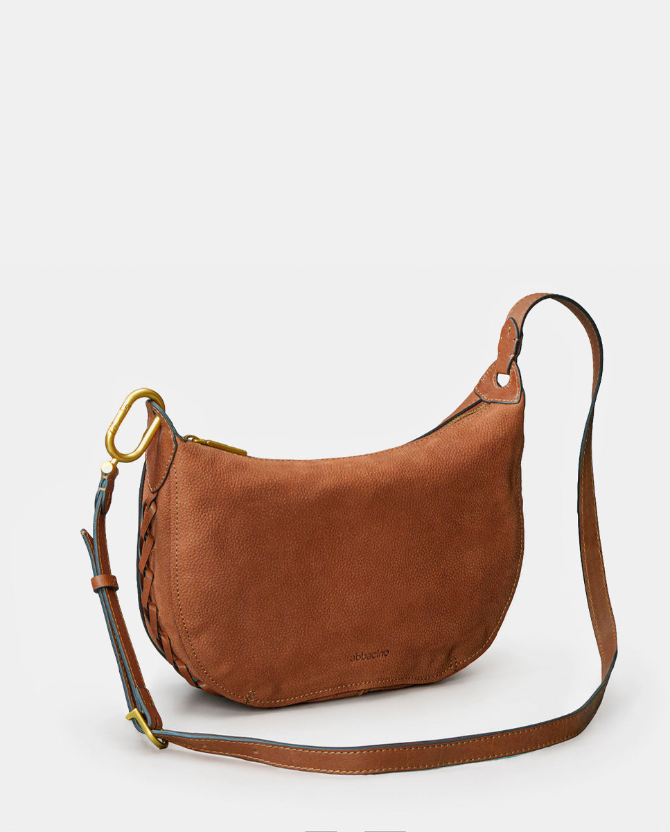 abbacino-bandolera-en-nobuck-cognac image 2