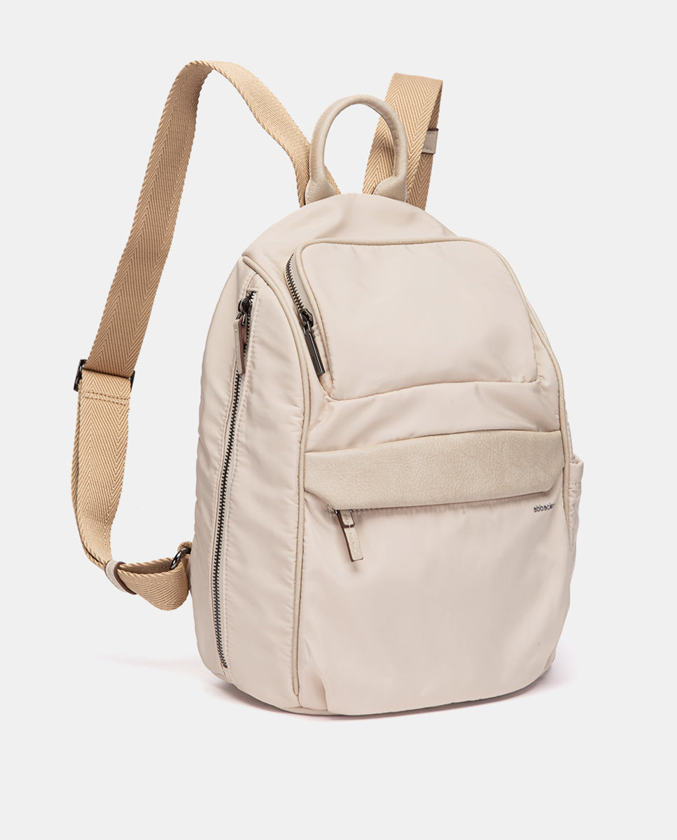 abbacino-mochila-sport-beige-tejido-reciclado image 2