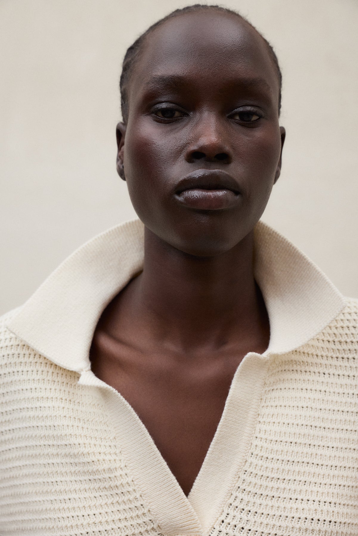 jersey-anna-de-ecoalf-beige-55-algod-n-org-nico-fit-relajado image 4