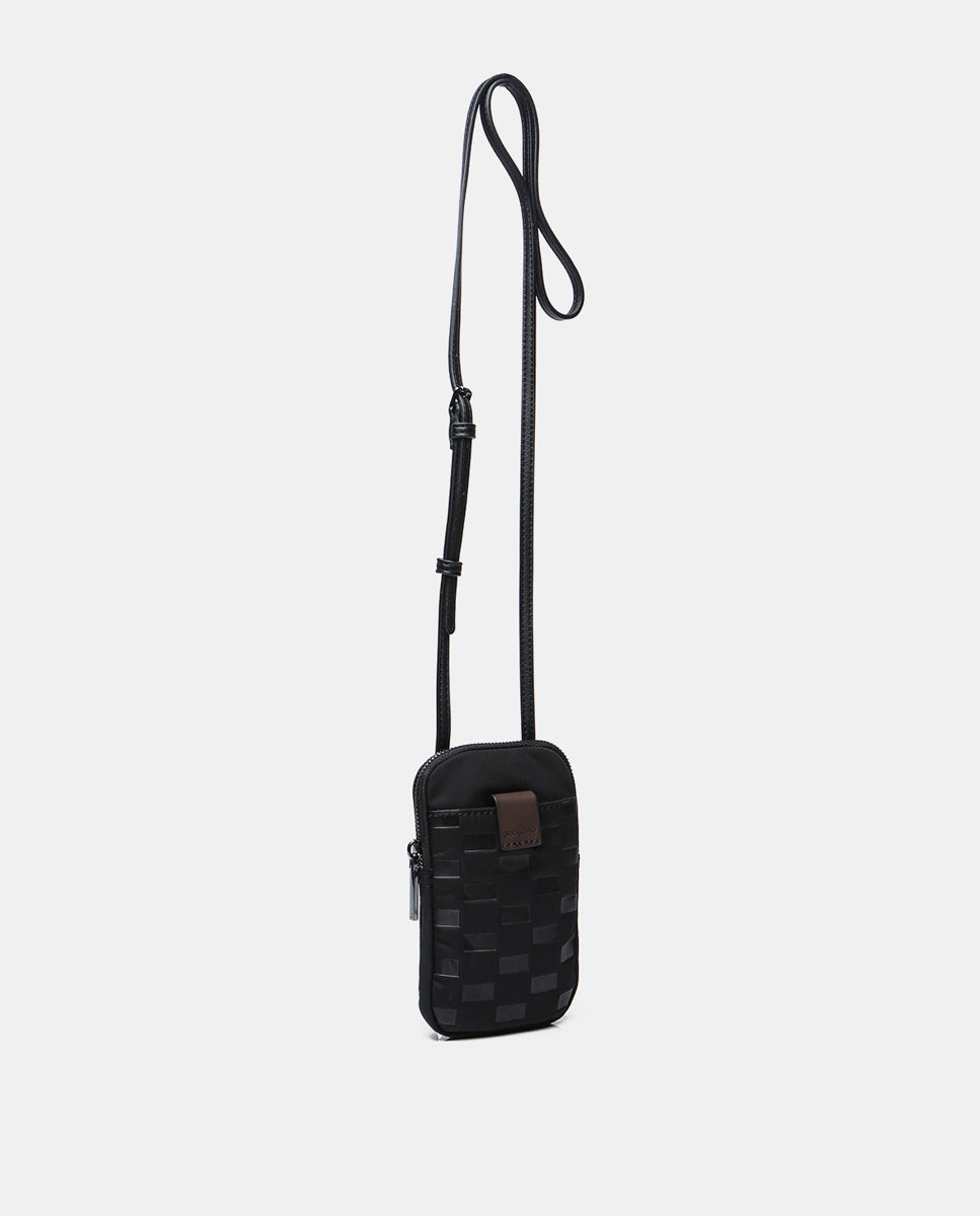 abbacino-bolso-para-el-m-vil-nailon-acolchado-negro image 2
