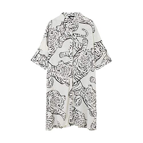parfois-vestido-camisero-estampado-animal-para-mujer image 7