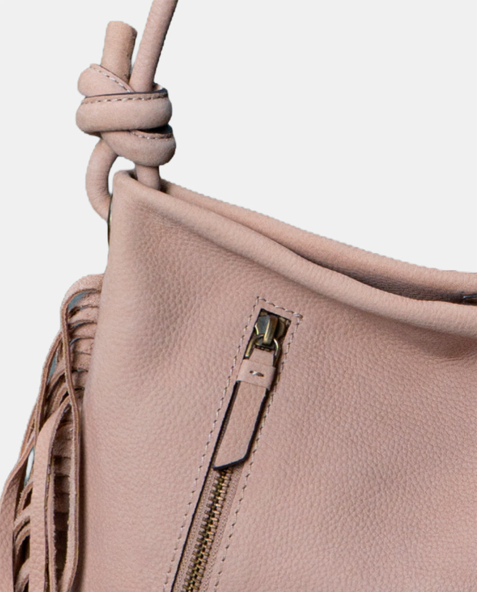 bolso-de-hombro-abbacino-en-piel-con-flecos-beige image 6