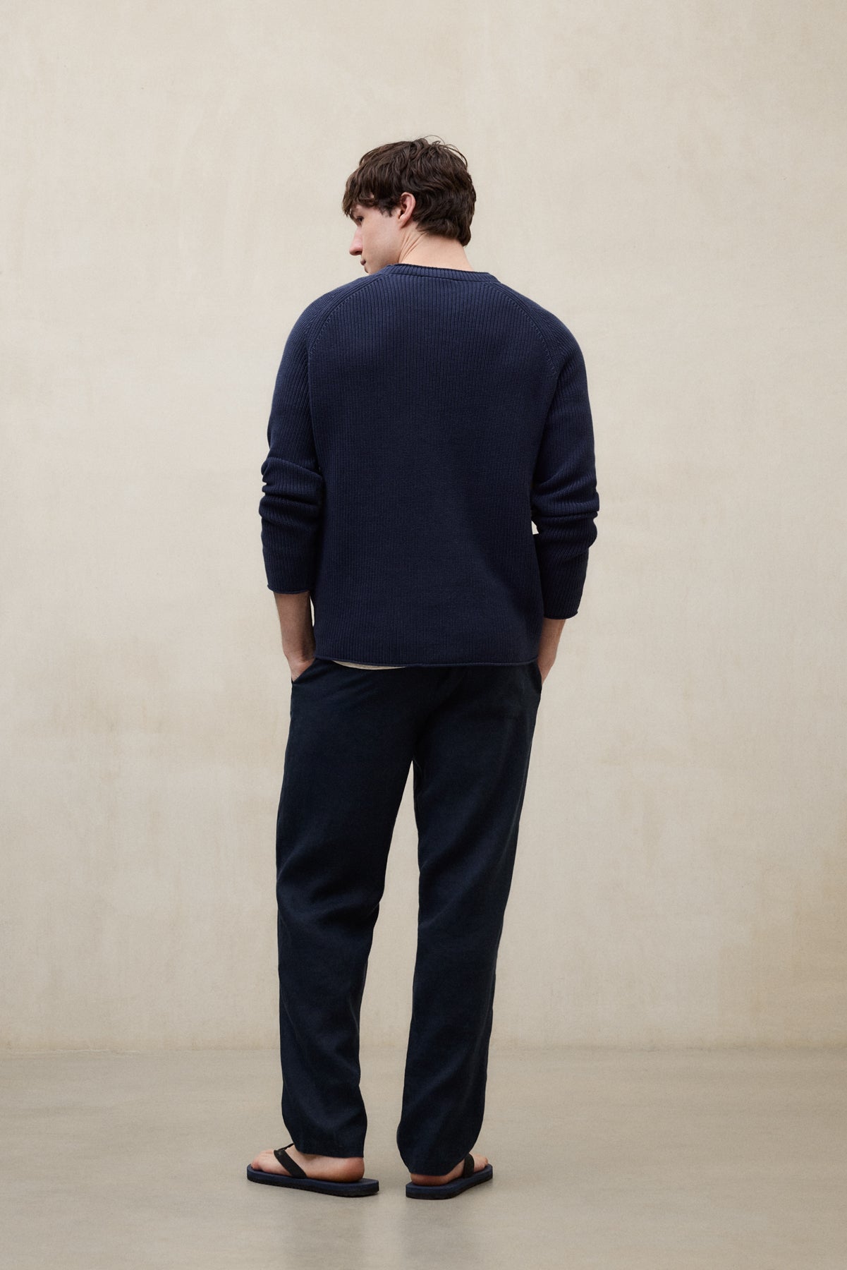 pantalones-de-lino-ecoalf-ethiwin-azul-marino-para-hombre-fit-regular image 3