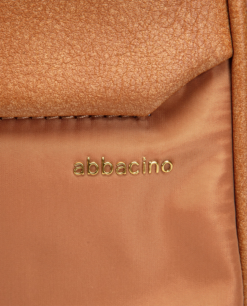 abbacino-mochila-tejido-cognac-reciclado-sport image 7