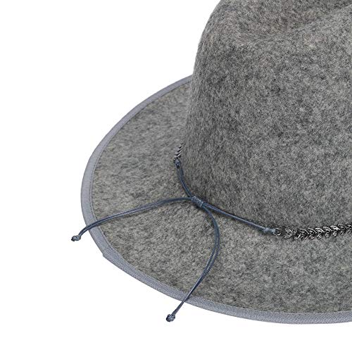 parfois-sombrero-de-lana-cinta-combinada-mujer-gris image 5