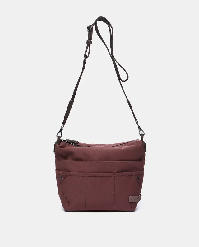 abbacino-bolso-organizador-burdeos-reciclado-2-en-1 image 1