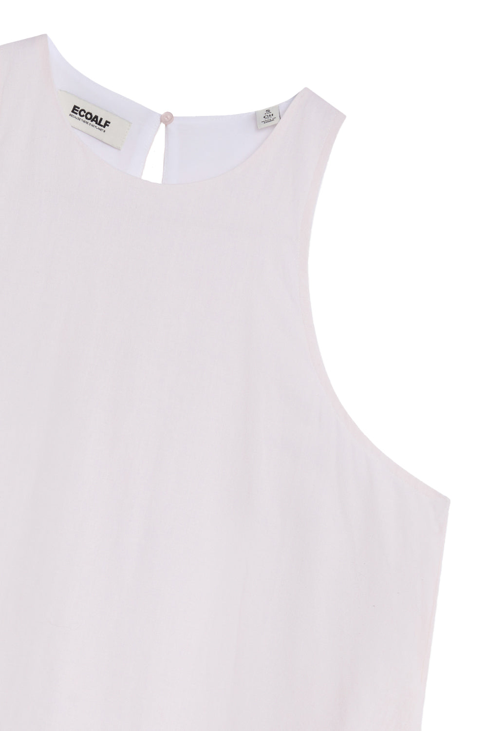 ecoalf-vestido-ukara-estampado-rosa-de-mujer-55-lino-fit-relajado-sin-mangas image 5