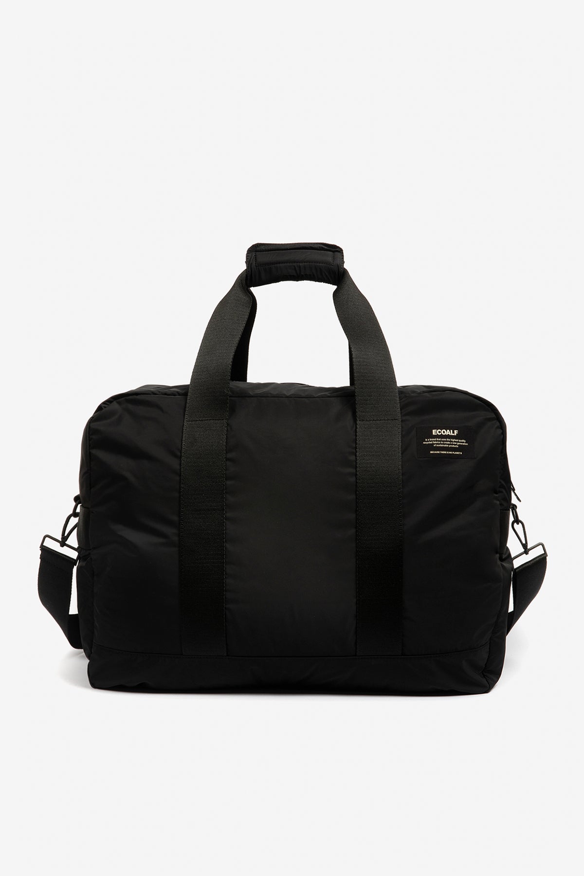 ecoalf-bolsa-de-viaje-travel-negra-poli-ster-reciclado image 1