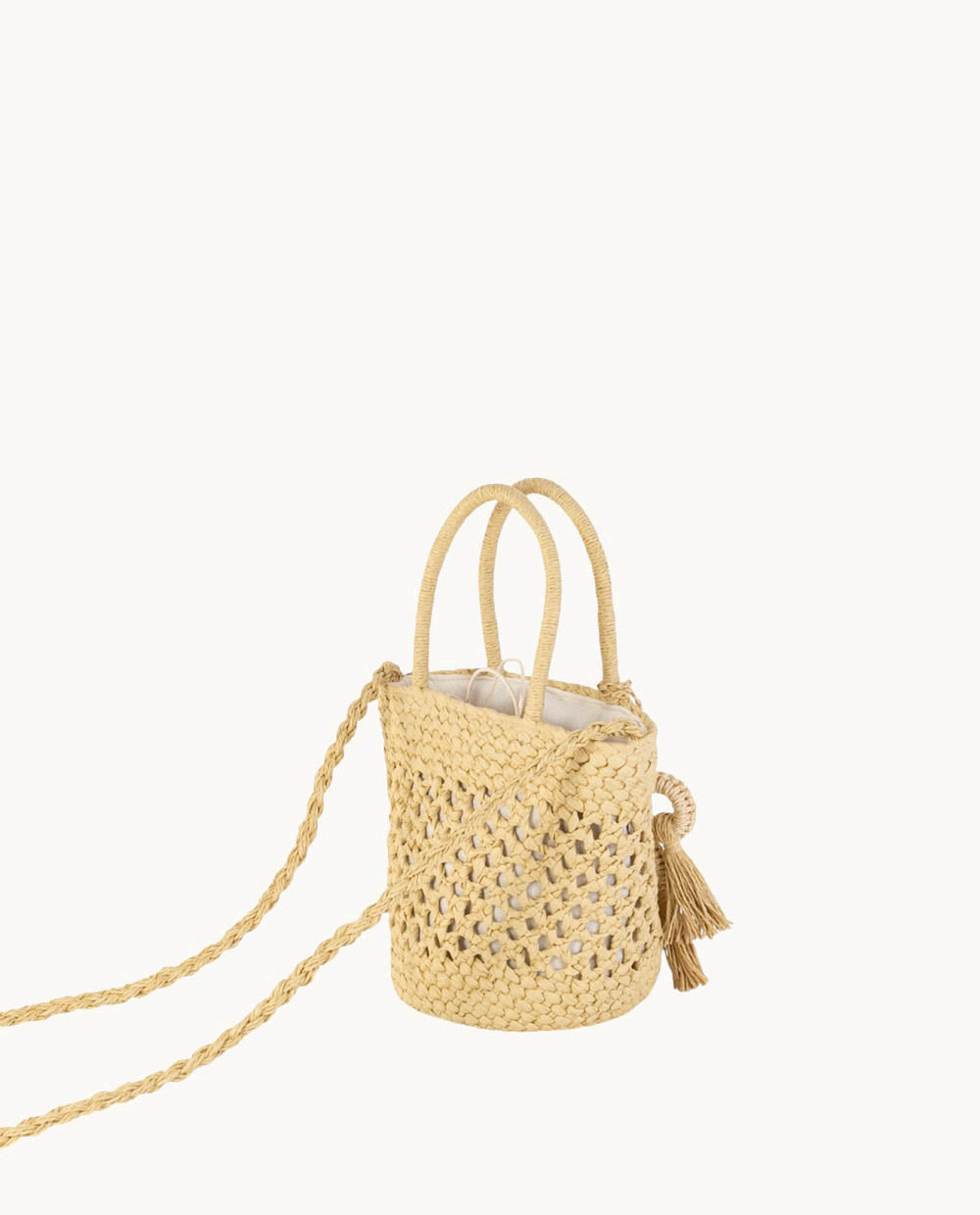 bolso-cubo-de-fibra-natural-kbas-con-cierre-de-saco-color-crema image 2