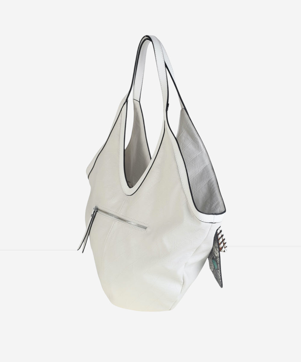 kbas-bolso-de-hombro-urban-enebro-p-u-piel-blanco-con-monedero image 4