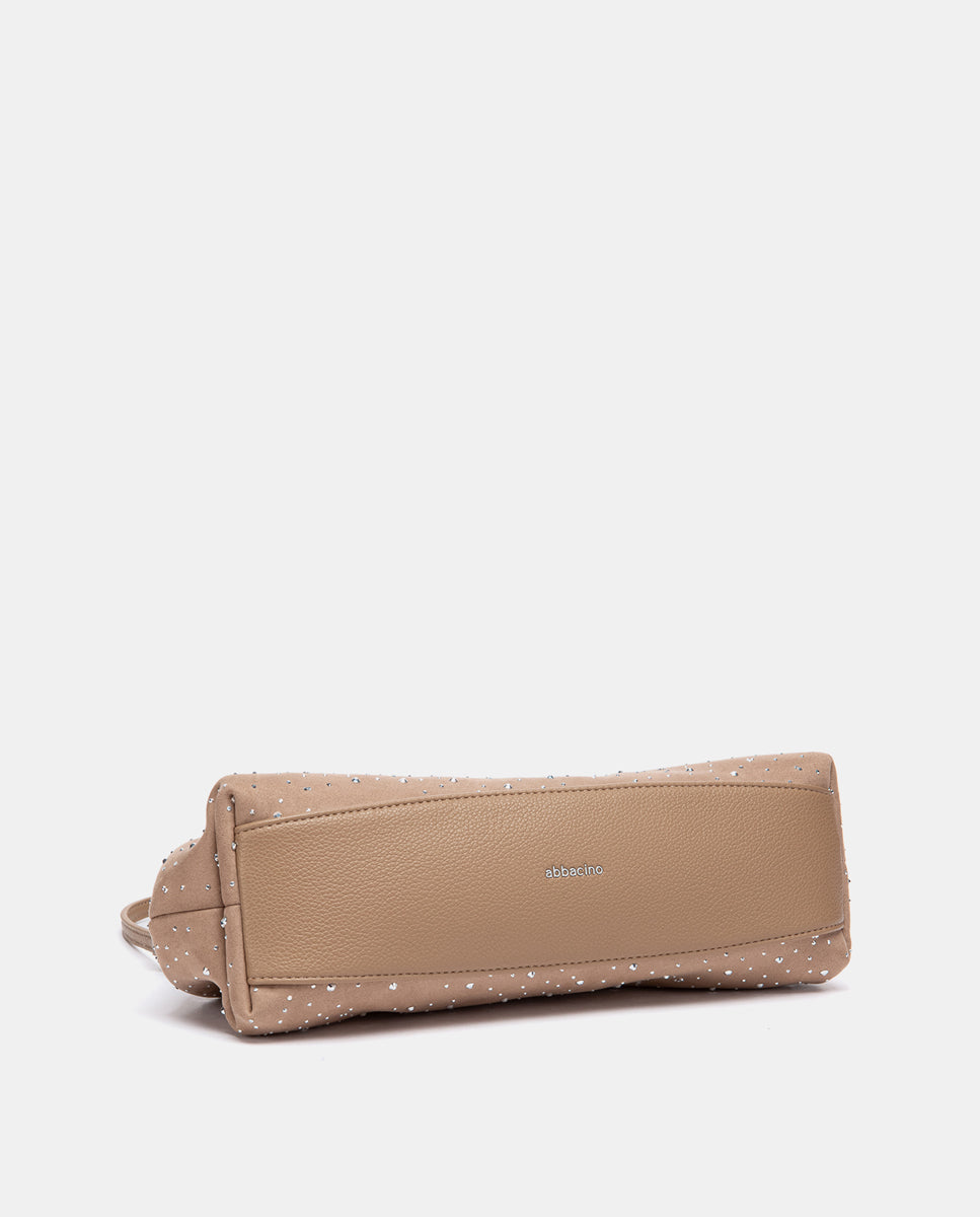 abbacino-bolso-de-fiesta-con-strass-beige image 7