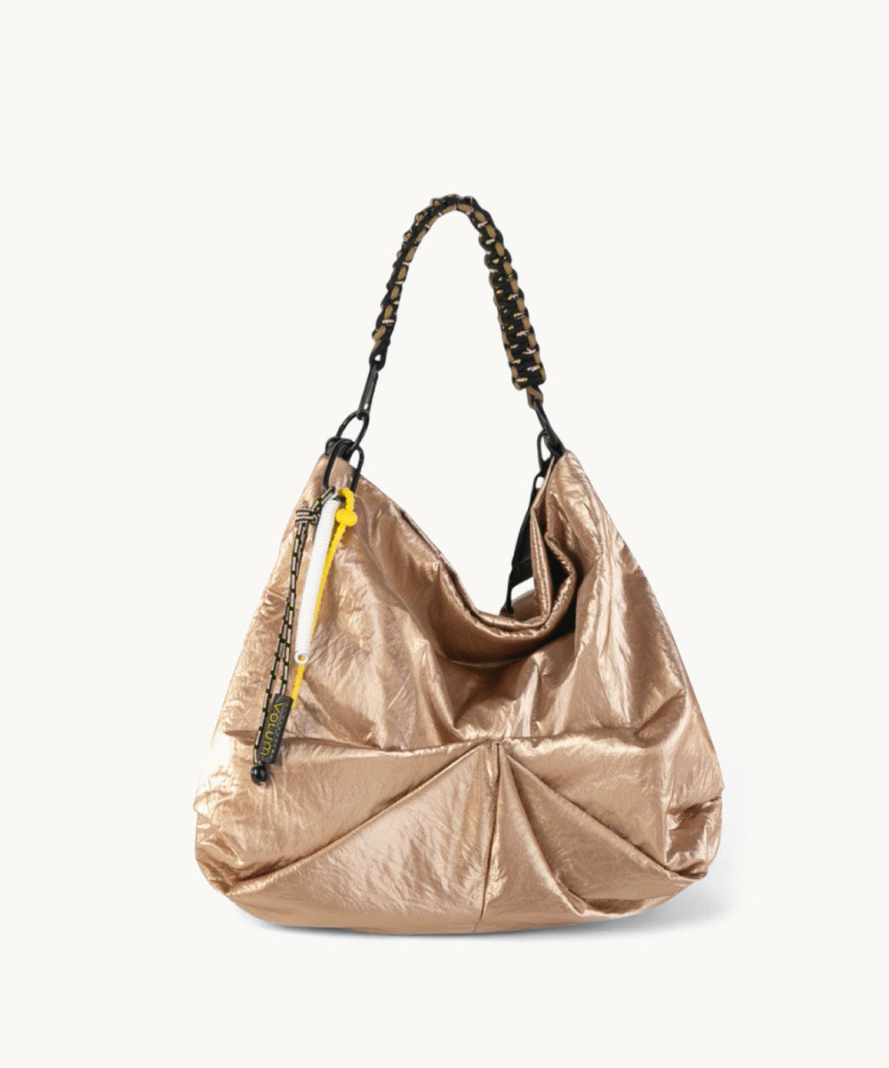 kbas-urban-rania-hobo-nylon-oro image 1