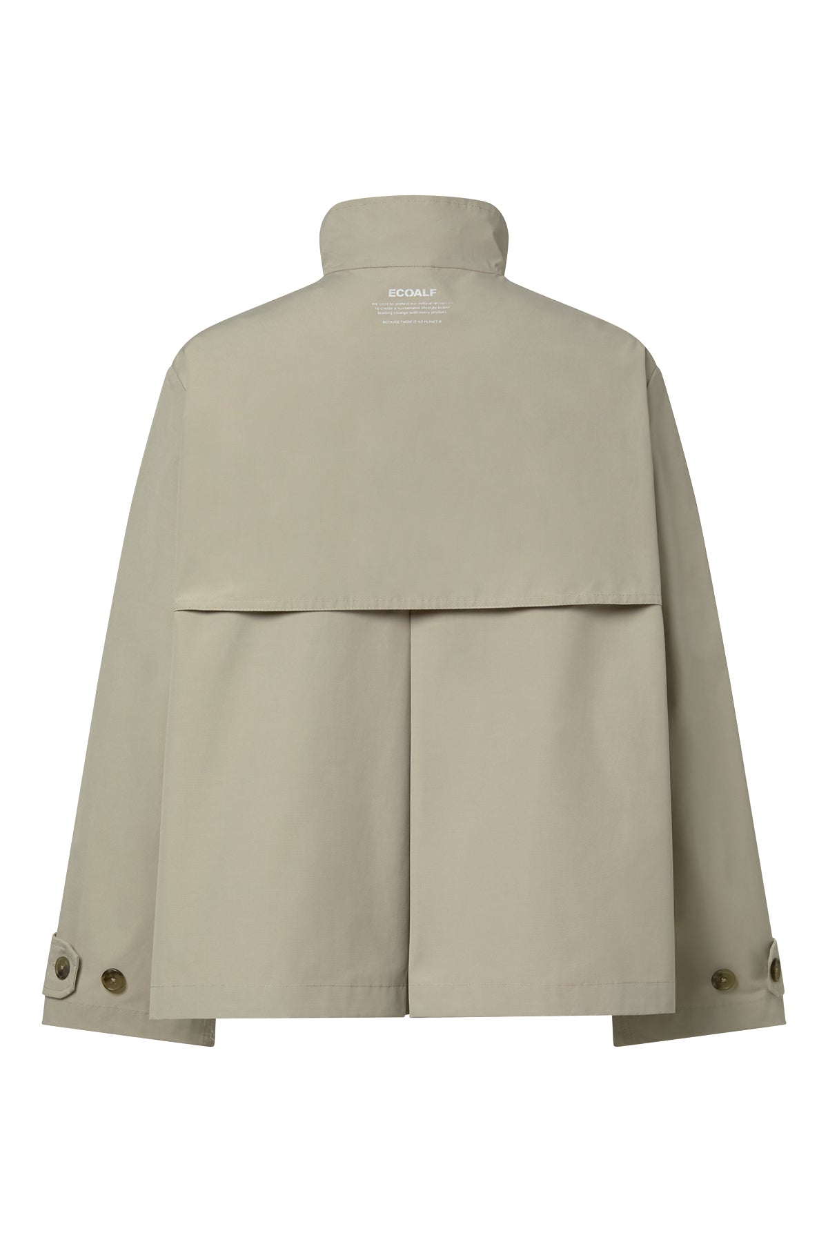 chaqueta-nebu-beige-de-ecoalf-para-mujer-oversize-y-repelente-al-agua image 8