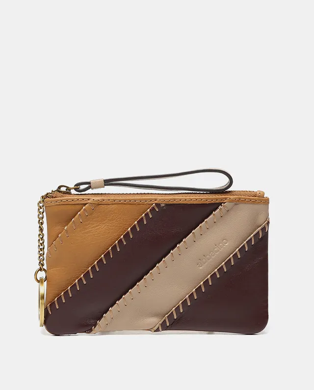 abbacino-monedero-mujer-piel-camel-patchwork-compacto image 1