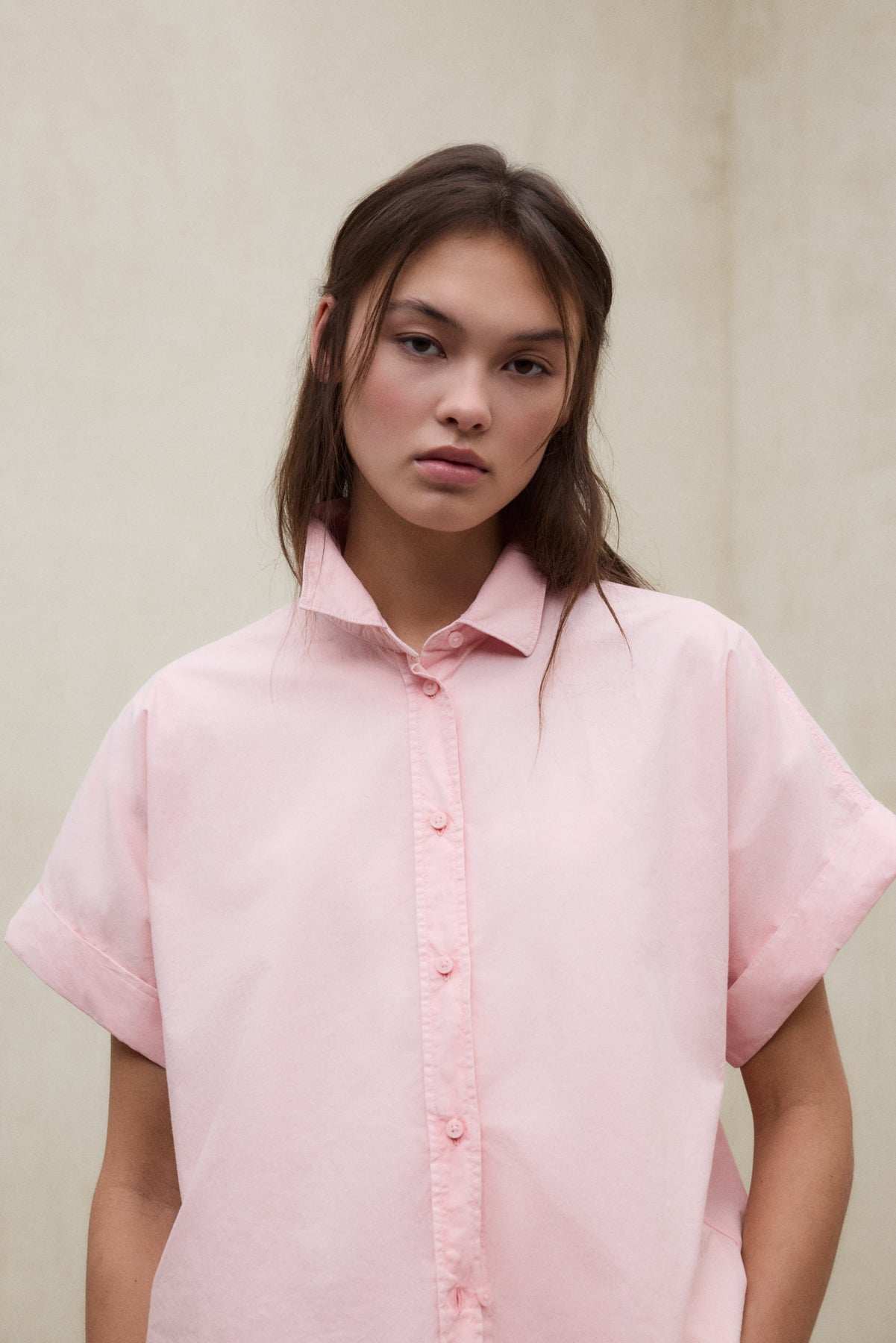 camisa-isabel-rosa-ecoalf-algod-n-regenerativo-para-mujer image 8