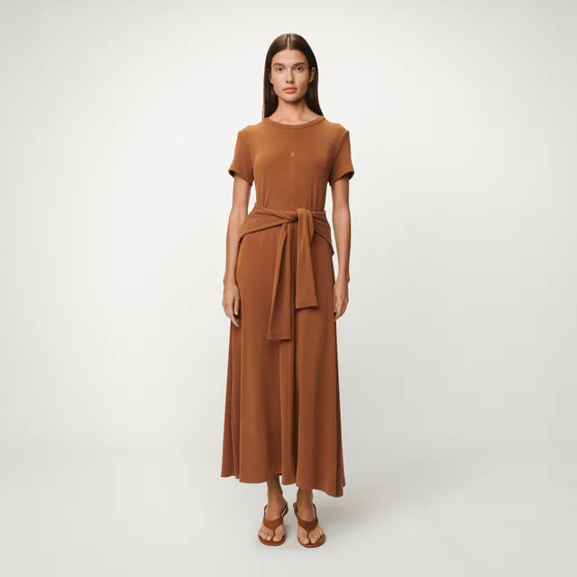 lois-katy-vestido-largo-ajustado-rib-jersey image 1