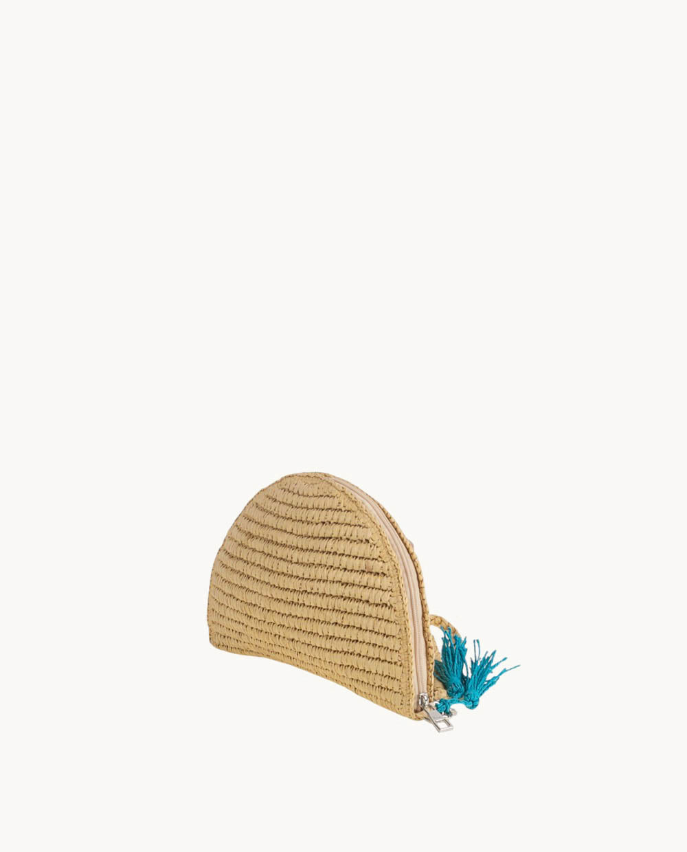 kbas-cartera-de-mano-de-fibra-natural-con-cremallera-color-natural image 2