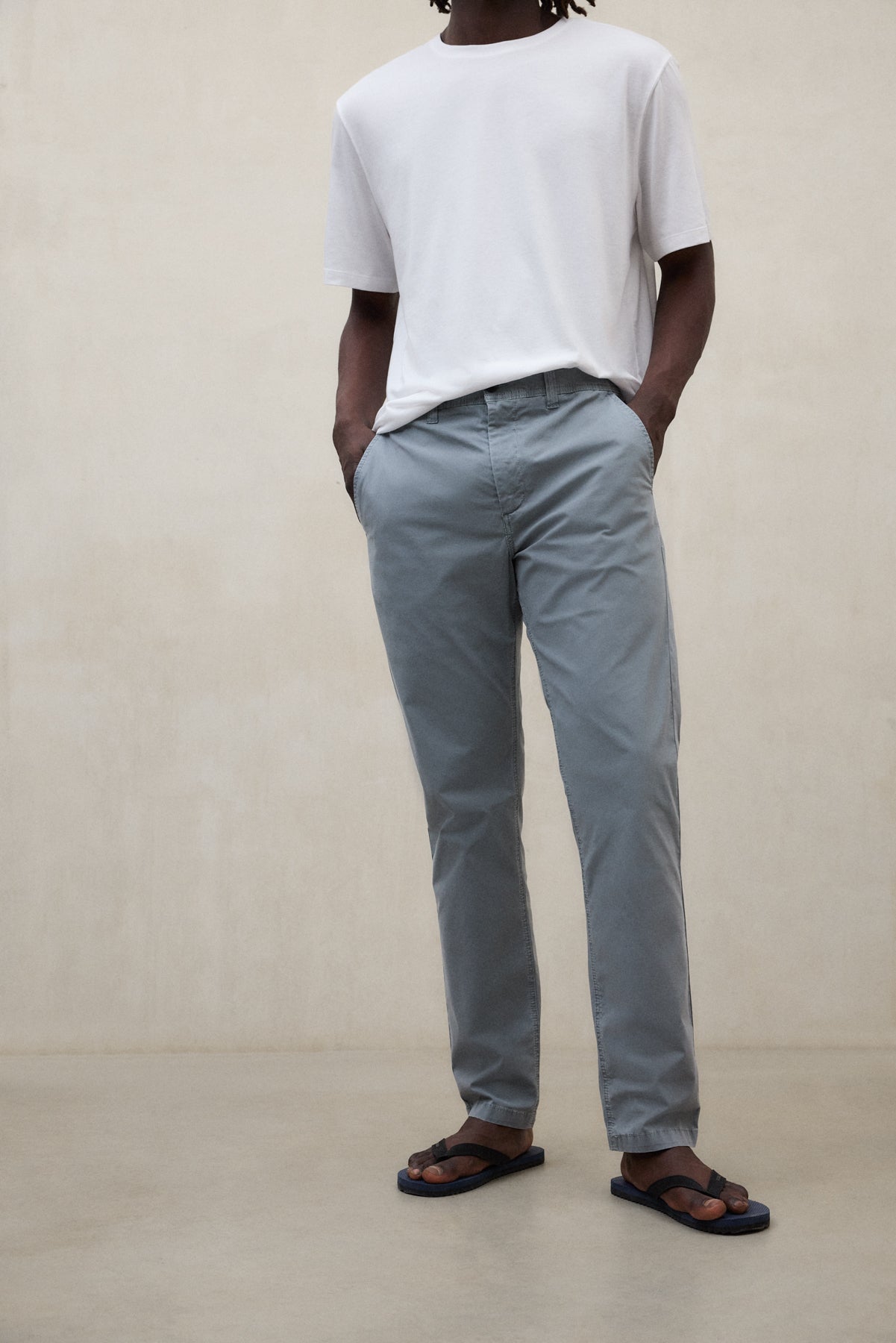 pantalones-ethiwin-de-ecoalf-para-hombre-en-azul-claro-algod-n-regenerativo image 2